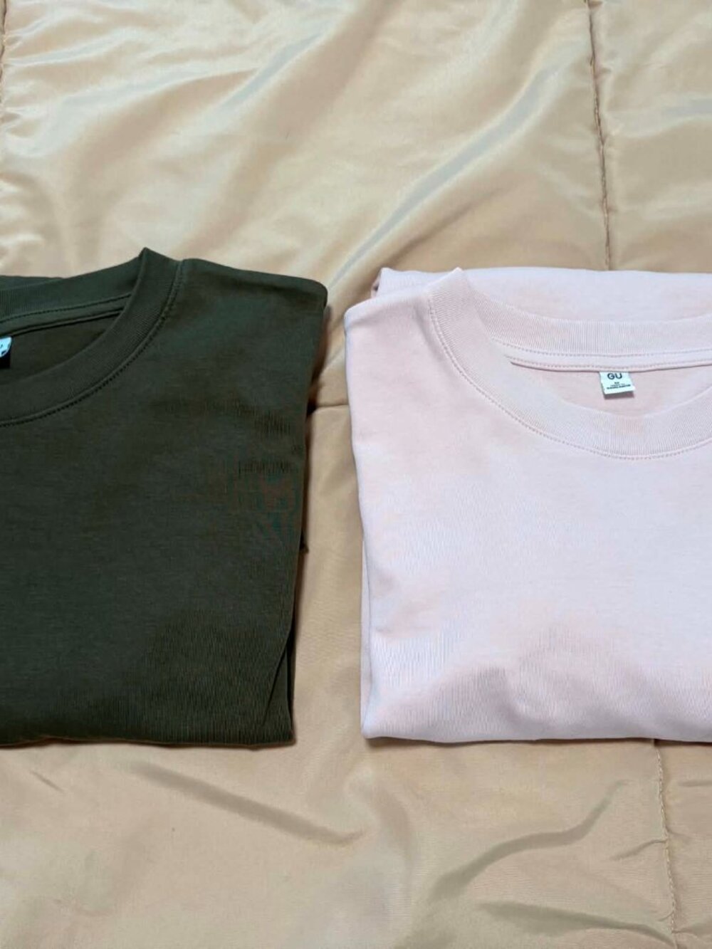 2-Pack GU Soft Cotton Crew Neck T-Shirt | Long